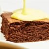 Luxury Chocolate Fudge Cake with Custard